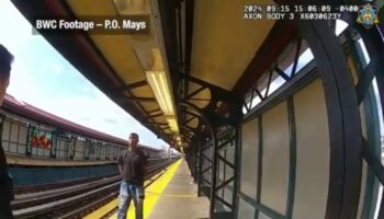 Dramatic NYPD bodycam video shows controversial Brooklyn subway shooting: ​​’Drop the knife’