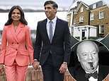 RICHARD EDEN: Rishi Sunak eyes up Sir Winston Churchill's £19.5million pad... where war leader moved after he lost 1945 general election