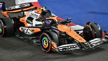 Formel 1 in Singapur: Norris mit Pole Position vor Verstappen