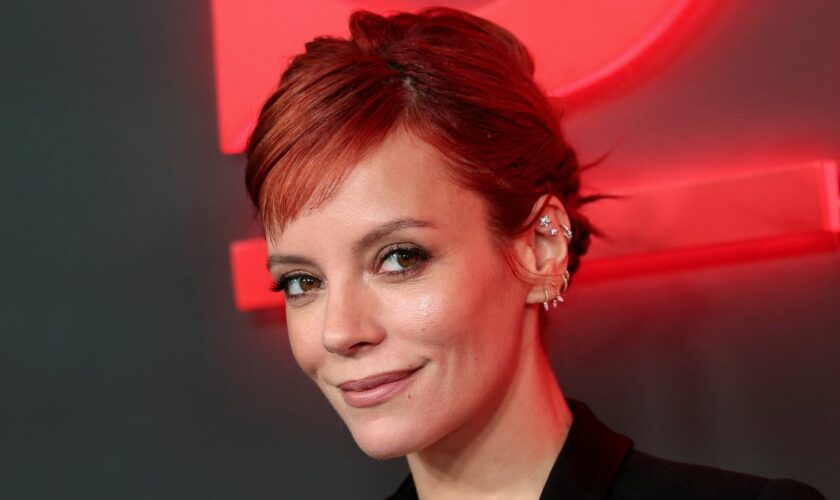 Lily Allen. Pic: Reuters