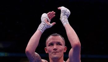 Josh Warrington hints at retirement with gesture in defeat to Anthony Cacace