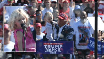 Trump's grandchildren steal the show at North Carolina rally: 'Vote for grandpa'