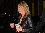 RFK Jr's wife Cheryl Hines is spotted WITHOUT wedding ring just one day after 'philanderer' husband's shock sexting scandal with star political reporter Olivia Nuzzi