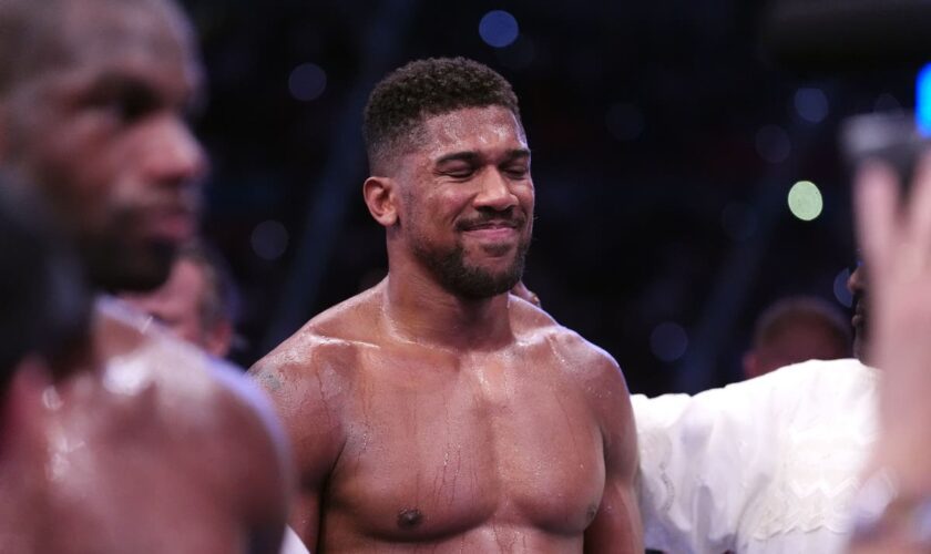 Anthony Joshua vows to fight on despite devastating defeat to Daniel Dubois