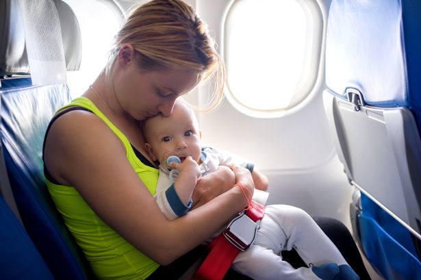 Mum seething as parents demand she take 10-hour flight with newborn so they can meet him