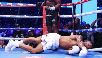 Vor 96.000 Fans geht Anthony Joshua K.o.