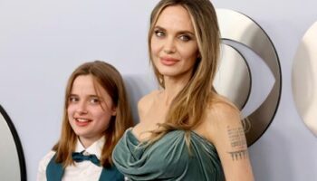 Angelina Jolie und ihre Tochter Vivienne Marcheline Jolie haben Partnertattoos