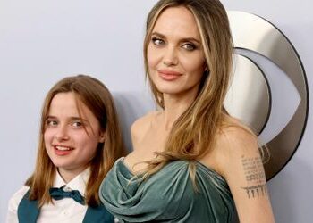 Angelina Jolie und ihre Tochter Vivienne Marcheline Jolie haben Partnertattoos