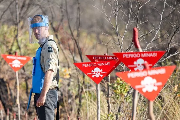 Prince Harry's battle against landmines in new move reminiscent of his mother