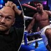 Tyson Fury's X-rated outburst towards Anthony Joshua caught on video after his British rival suffered a shock fifth-round KO defeat against Daniel Dubois