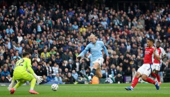 Manchester City v Arsenal LIVE: Latest score as Erling Haaland slots early goal in Premier League showdown