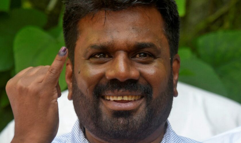 Left-leaning candidate elected president of Sri Lanka