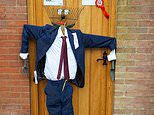 It's Sir Scare Starmer! PM becomes scarecrow figure of fun made of tools after General election phrase with a pocket full of free football tickets