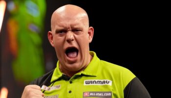 Michael van Gerwen wins gripping Budapest final against countryman Gian van Veen