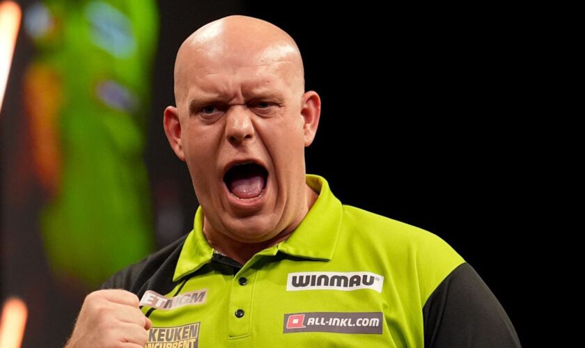 Michael van Gerwen wins gripping Budapest final against countryman Gian van Veen