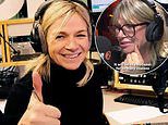 Zoe Ball returns to Radio 2: Presenter sends 'on the love I have received' to friends Jamie Theakston and Lauren Laverne during their cancer battles after grieving her mum during six week absence