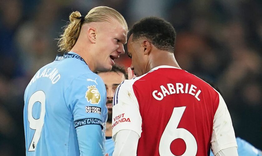 Ian Wright calls Erling Haaland a ‘coward’ after Man City clash with Arsenal