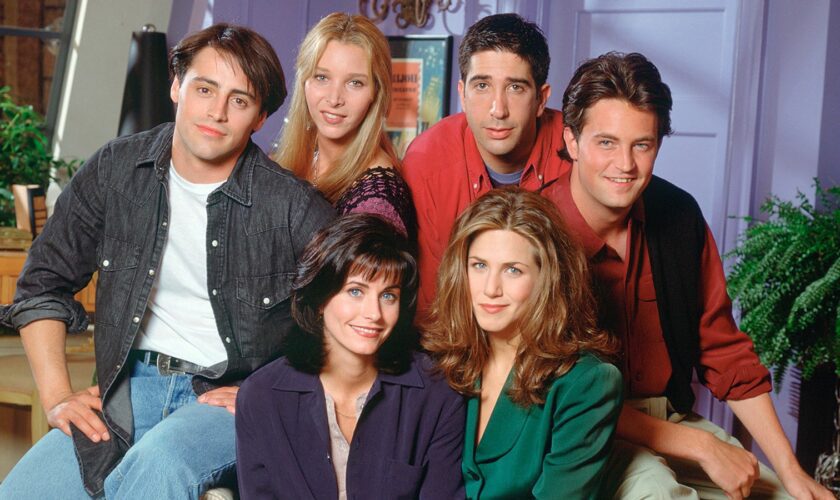 Clockwise from top left: Friends stars Matt LeBlanc, Lisa Kudrow, David Schwimmer, Matthew Perry, Jennifer Aniston and Courteney Cox. Pic: NBC Universal Inc/ Sky UK