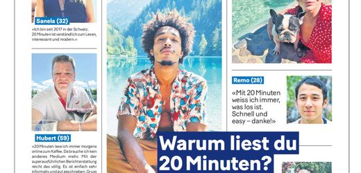 20 Minuten: Schweizer Zeitung lässt sich von gefälschten Lesern gratulieren