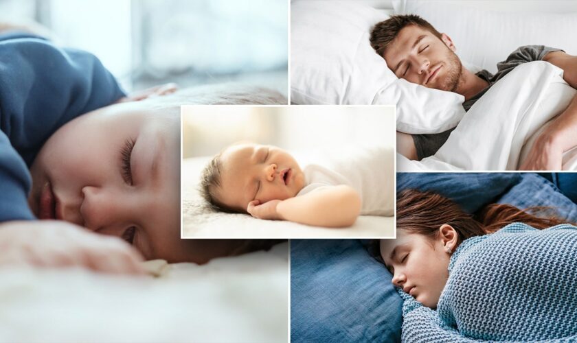 Best and worst bedtimes for various generations