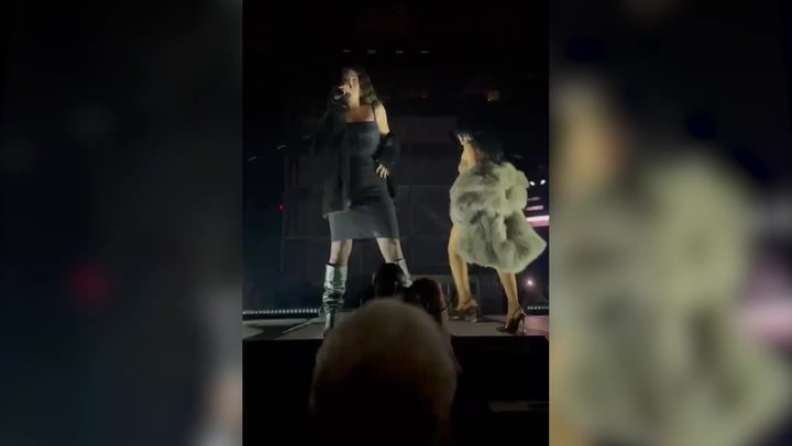 Lorde and Charli XCX perform