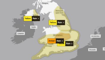 UK weather warnings. Pic: Met Office