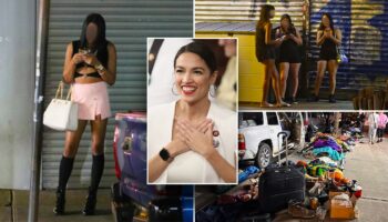 AOC's 'red light' district overrun with prostitutes as locals call out MIA 'Squad' member