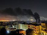 Beirut is left a smouldering wreck after Israel 'went to war': Lebanese capital is pounded in 'unprecedented' airstrikes as IDF tries to destroy Hezbollah boss Hassan Nasrallah - with Netanyahu 'tricking' group into thinking they were safe by flying to US