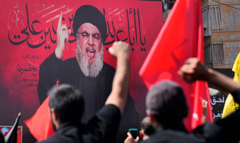 Israeli military says Hezbollah leader Hassan Nasrallah killed in Beirut strike