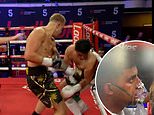 British boxer left needing oxygen mask after being KO'd in first round of his professional debut by opponent who took fight on 24 hours notice