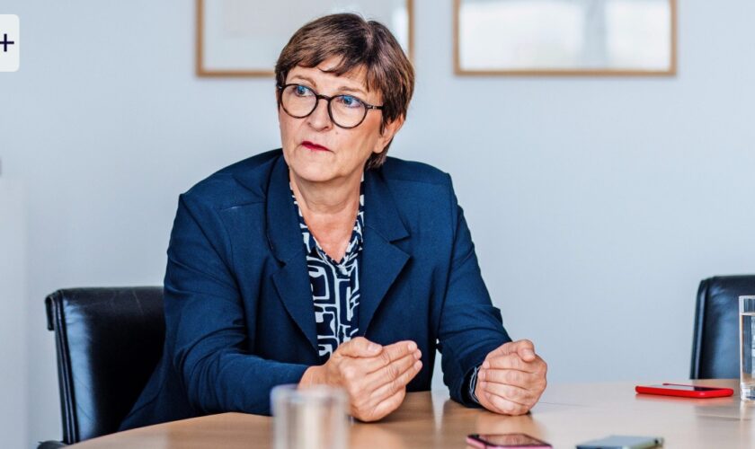 Saskia Esken im Interview: „Die SPD gewinnt die Bundestagswahl mit ihrem Kanzlerkandidaten Scholz"