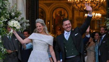 Princess Theodora of Greece finally marries American fiancé after four-year delay from Covid