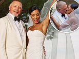 Boris Becker's found his love match: First photos show tennis star tie the knot for the third time in a stunning Portofino wedding