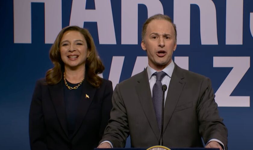 Maya Rudolph returns as Kamala Harris for SNL’s 50th season: ‘Look who fell out of that coconut tree’