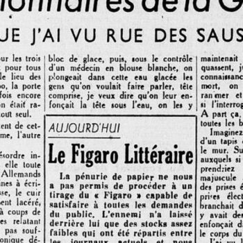 2 septembre 1944 : à Paris, dans les sinistres cachots de la Gestapo