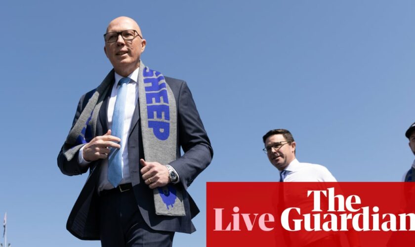 Australia politics live: Dutton says he will ‘cut green tape’ and be ‘best friend’ to miners; king reveals visit plans