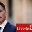 Australia politics live: NSW to review 40 years of unsolved murders in response to gay hate inquiry