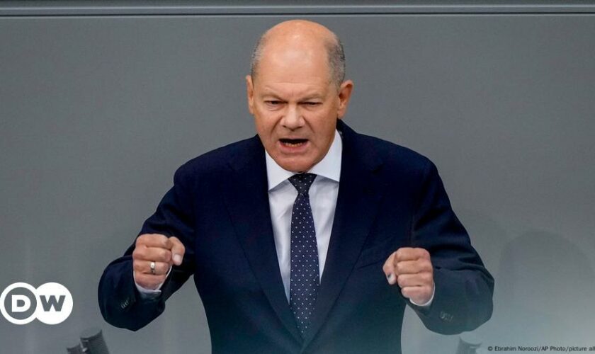 Bundestag: Asyl, Haushalt und ein aufgebrachter Olaf Scholz