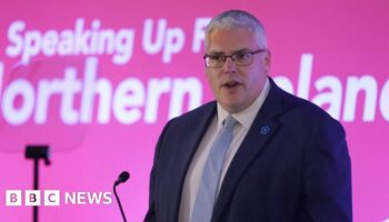 DUP leader pledges new approach in conference speech