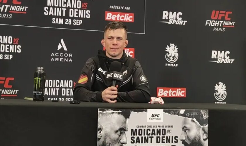 Dani Bárez, tras sumar su primera victoria en UFC: «Sabía que tenía el nivel para esta empresa. No iba a tirar la toalla»