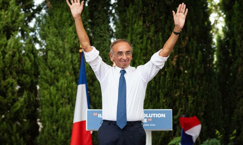 Dans le Vaucluse, Éric Zemmour fait sa rentrée et veut «libérer les Français de la politique»