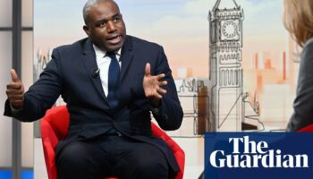 David Lammy: PMs and partners rely on donors to help them ‘look their best’