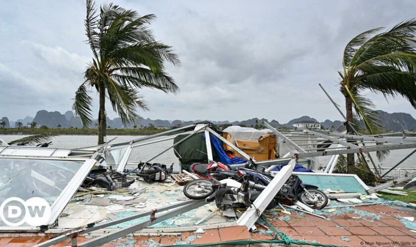 Dozens dead as Typhoon Yagi slams into Vietnam