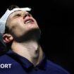 Jack Draper reacts during his Davis Cup defeat against Argentina