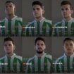 El impresionante parecido de las caras de los jugadores del Betis en el EA Sports FC 25