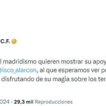 El mensaje de apoyo del Real Madrid a Isco por su lesión