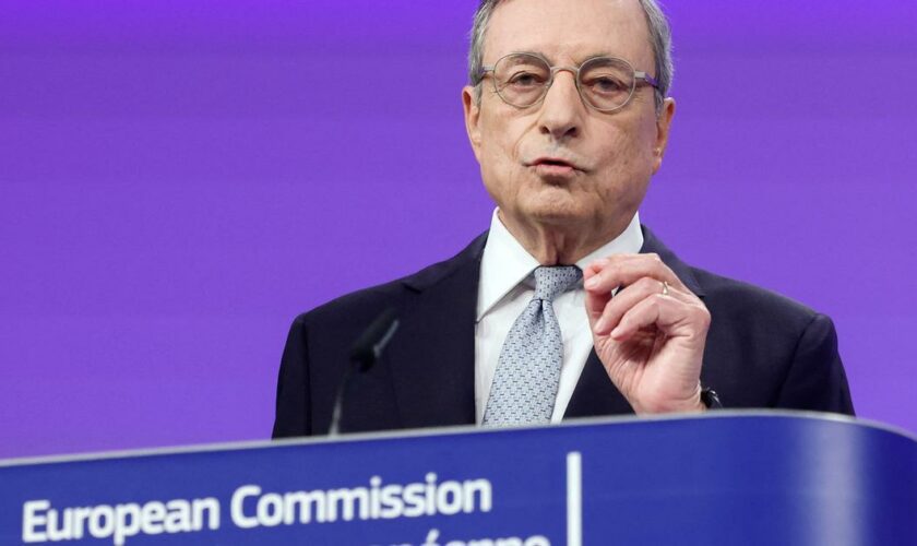 En décrochage par rapport aux États-Unis, l’Europe doit absolument améliorer sa productivité, alerte Mario Draghi