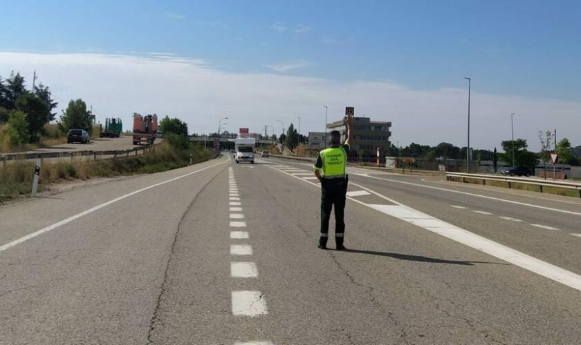 En prisión al intentar atropellar a un Guardia Civil tras provocar el caos circulatorio en Soria