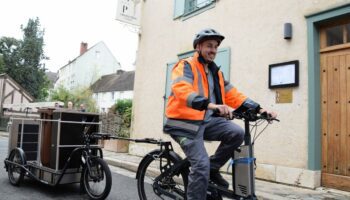 Eure-et-Loir : de la cuisine au composteur, les biodéchets voyagent à vélo