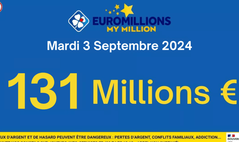 EuroMillions du mardi 3 septembre 2024 : comment remporter le jackpot de 131 millions d'euros ?